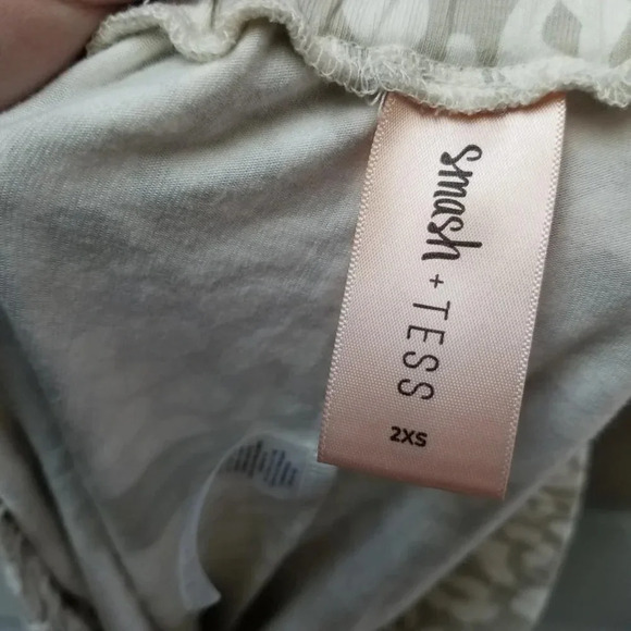 Nwot Smash + Tess Love Day Shortie Leopard Shorts  2XS - Picture 4 of 8